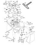 Part Location Diagram of 142655 Poulan Rod Clutch Assembly